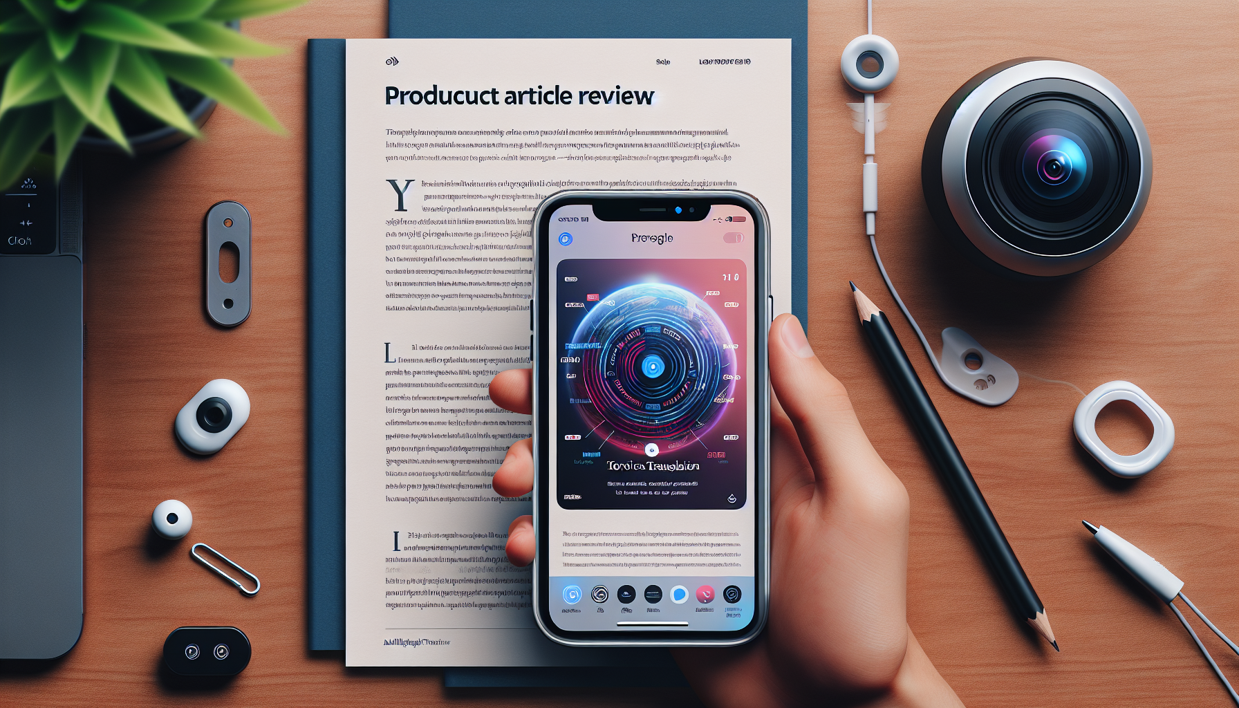 Ілюстрація до статті: Translate Photo Camera & Voice Review Unlock Instant Multilingual Translation on iOS