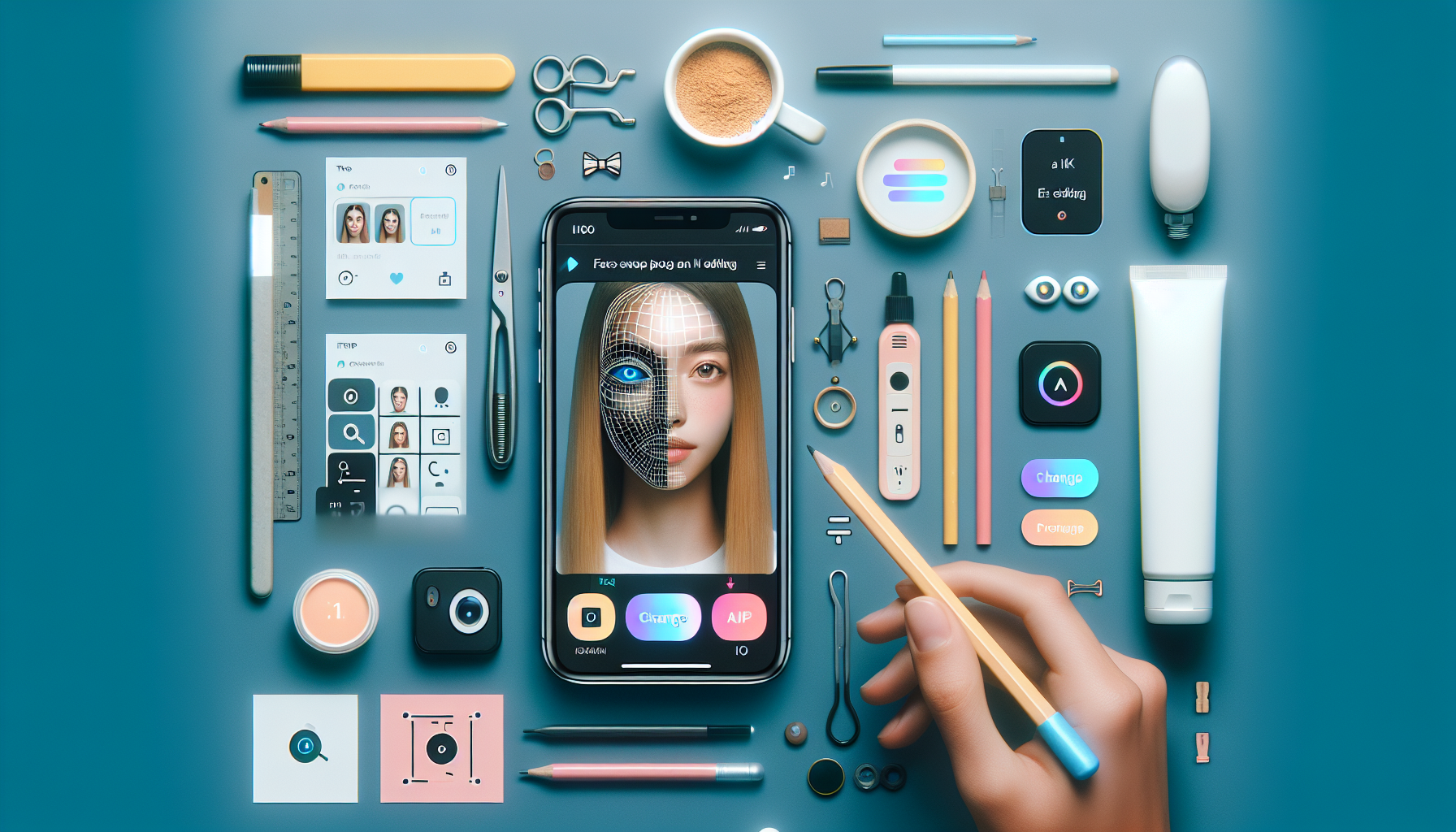 Ілюстрація до статті: PhotoPic Review Unlock Creative Face Swap and AI Editing Tools on iOS